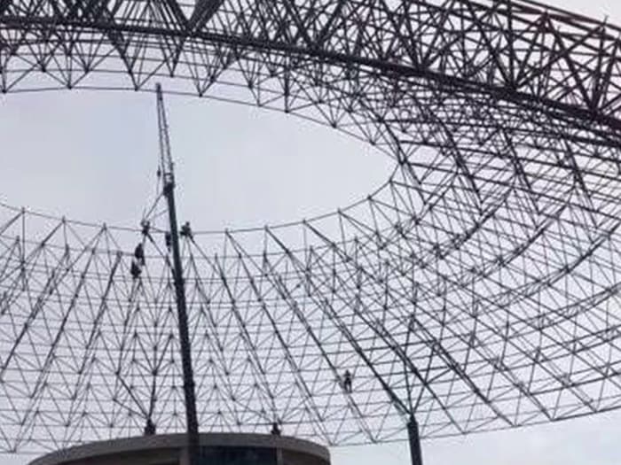 长沙篮球馆球形网架厂家价格