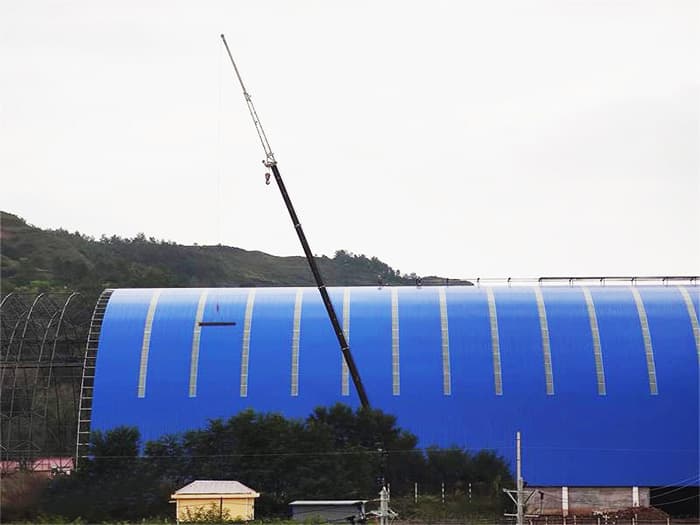 长沙煤棚网架工程